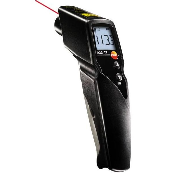 Testo 830-T1 infrared thermometer with laser marking